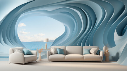 Stylish and Cozy Home Furnishings: Unveiling the Art of Interior Desig, generative AI