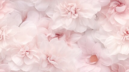  a large group of pink flowers with a pink heart in the middle of the middle of the flower, with a pink background.