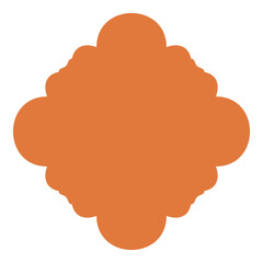 islamic shape illustration flat arabic window frame