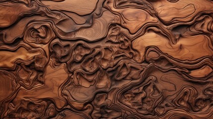  a close up of a wood grained surface with a pattern of brown and black lines on the top of it.