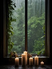 Candles in Rainy Windows: A Contemporary View of Modern Landscape