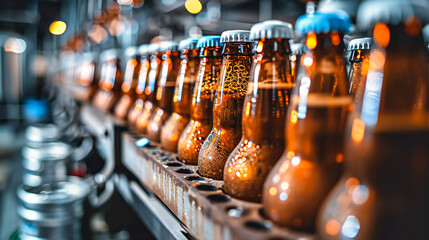 Industrial Brewery and Beer Production, Beverage and Alcohol Equipment, Factory Line and Machine Technology, Lager and Craft Fermentation, Modern and Automated Beer Processing