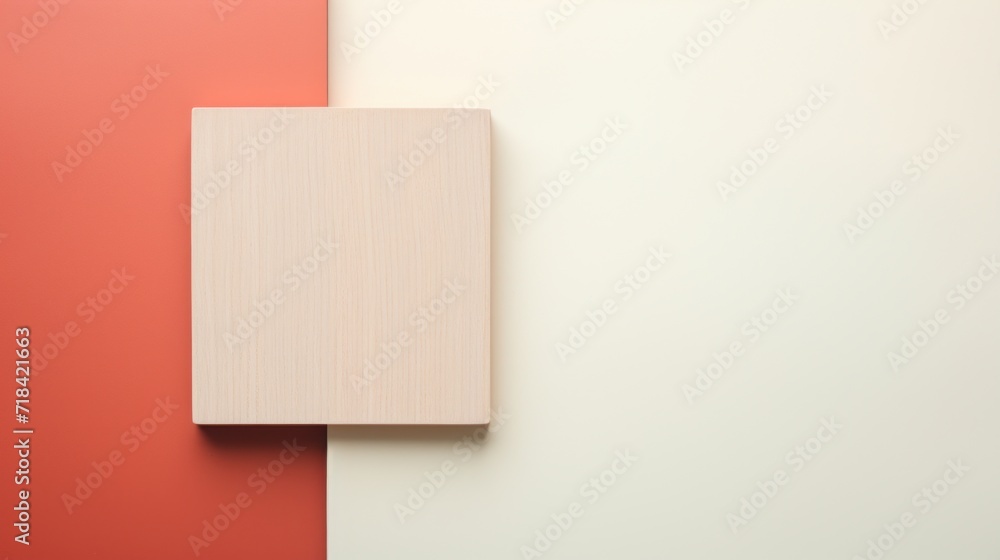 Poster a clean and minimal abstract background using a flat lay viewed from above with plenty of space for 