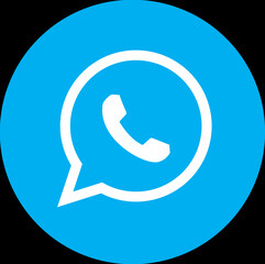 WhatsApp_logo-blue vector