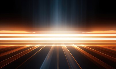 Abstract technology background with glowing lines and light effects.