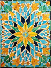 Moroccan Tile Mosaics Meadow: Stunning Open Field Designs