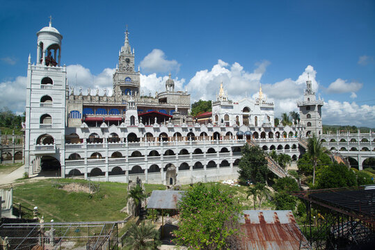 The Monastery of the Holy Eucharist, also known as the Our Lady of Lindogon Shrine and commonly known as the Simala Shrine or the Simala Parish Church is a Roman Catholic pilgrimage church.Philippine 