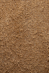 Closeup of tan leather suede texture
