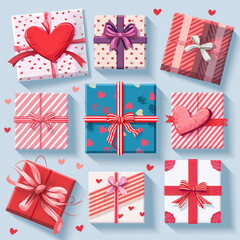 Valentine's Day gift boxes