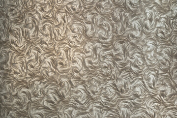 detalle de textura de sábana blanca de invierno
