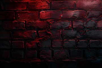 Old dark red brick wall background, wide panorama of masonry. wallpaper images of brick wall brick....