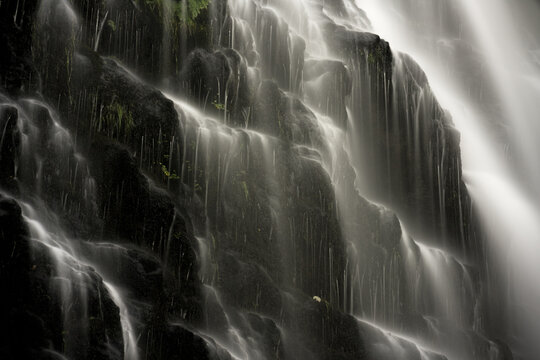 Waterfall on the Rocks