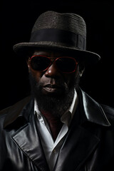 Obraz premium photo of a gangster mufia man