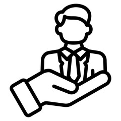 Belief Icon Element For Design