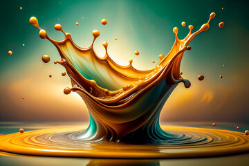 Contemporary Liquid Art Fluid Dynamics