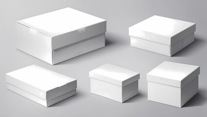 packaging mockup on white background
