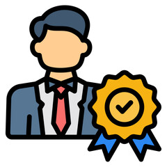 Expert Icon Element For Design
