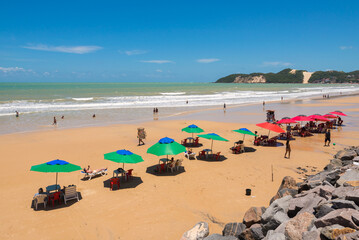 Ponta Negra Beach in Natal City, Brazil