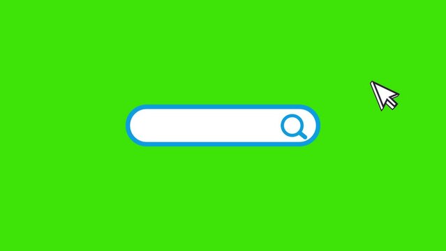 Search Bar Animation with Round Shape on Green Screen | Blank Animated Search Engine Bar Query on Green Screen Backgrounds |
internet browsing search bar button | Blank Line Text Box For Searching