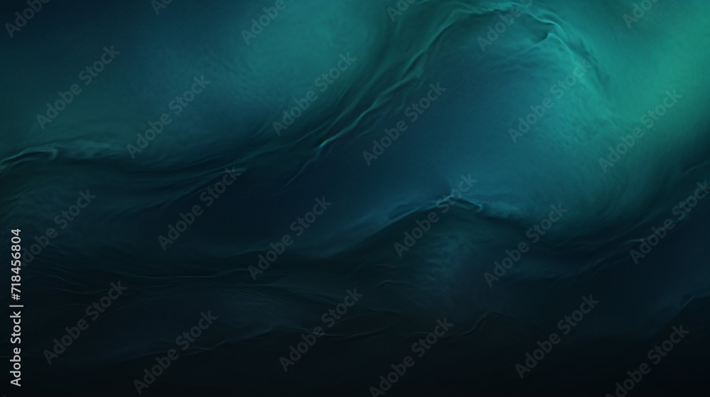 Wall mural abstract blue background with light and waves, space for text or image