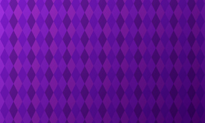 Vector abstract seamless pattern of small rhombus or pixels in purple color