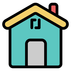 Home Icon Element For Design