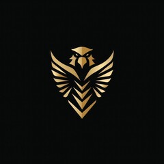 The gold eagle logo, with its defense elements, radiates a sense of sturdiness, strength, elegance, modernity, luxury, and boldness, capturing the essence of the company.