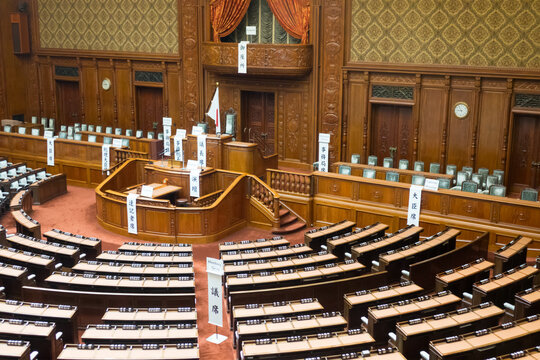 国会議事堂　衆議院議場
