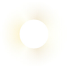 golden circle transparent background