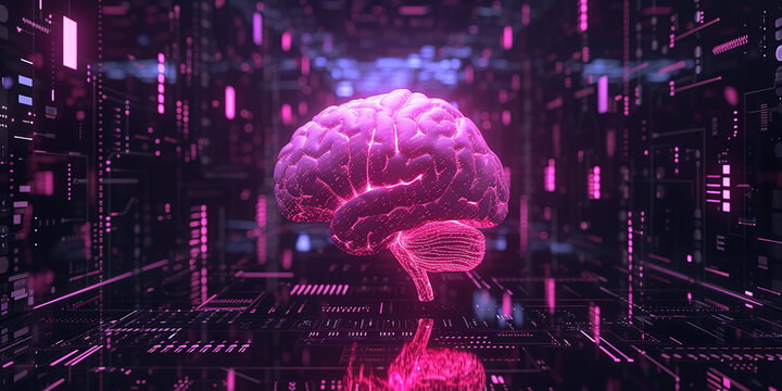 AI Brain Cloud Networking, GPU, Crypto, AI, Firewall Network Security, Artificial Intelligence, Cyber Security, Cloud Managed, Circuit Board, AI Generated Art for Business and Technology