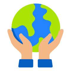 World earth day vector illustration
