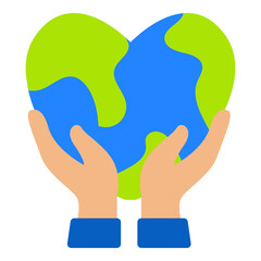 World earth day vector illustration