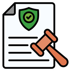 Compliance Icon Element For Design