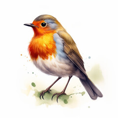 Fototapeta premium Bird watercolor