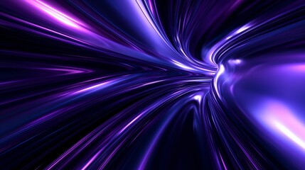 Abstract fractal background digital hi-tech concept with glowing particles, Futuristic cyberspace, Transportcore technology.