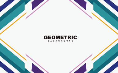 geometric shapes colorful background design 