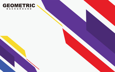 geometric shapes colorful background design 