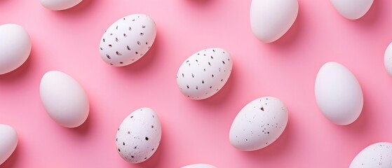 Fototapeta na wymiar Easter Eggs. A Playful Pattern Celebrating the Joy of Easter, Adding a Splash of Color to the Festive Celebration