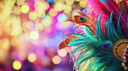 Photo sur Plexiglas Carnaval brazilian carnival mask
