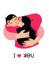 World Valentine's Day, symbolized by the symbol of heart and love