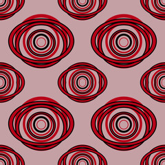 Ikat abstract seamless pattern for artwork and production