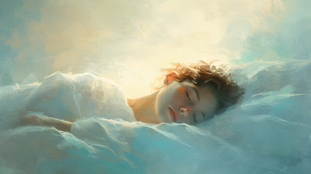 Digital Painting Sleep