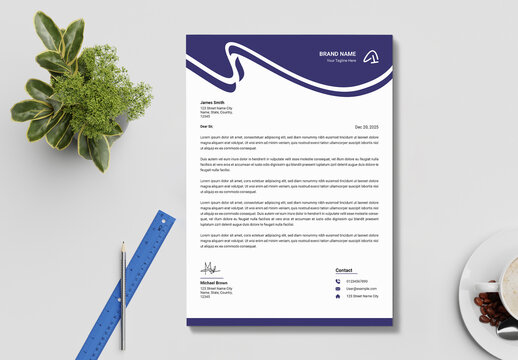 Creative Letterhead Template