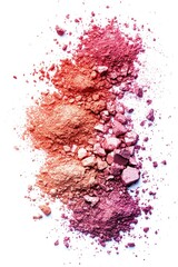 Cosmetics Beauty Powder on a White Background, a Captivating Makeup Product for Your Advertisement