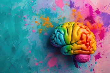 Creative Brain and Mindfulness Concept