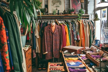 Vintage Clothing Store Interior