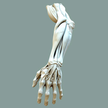 Anatomy - Human Hand - 3d