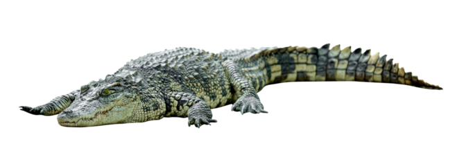 crocodile isolated