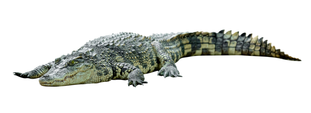 crocodile isolated