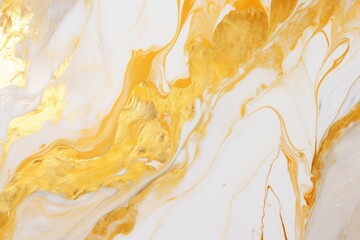 marble background with a gold leaf pattern
